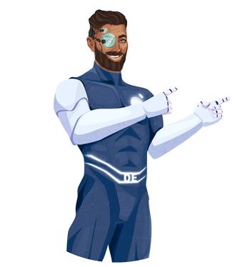 Герой - цифровой элемент